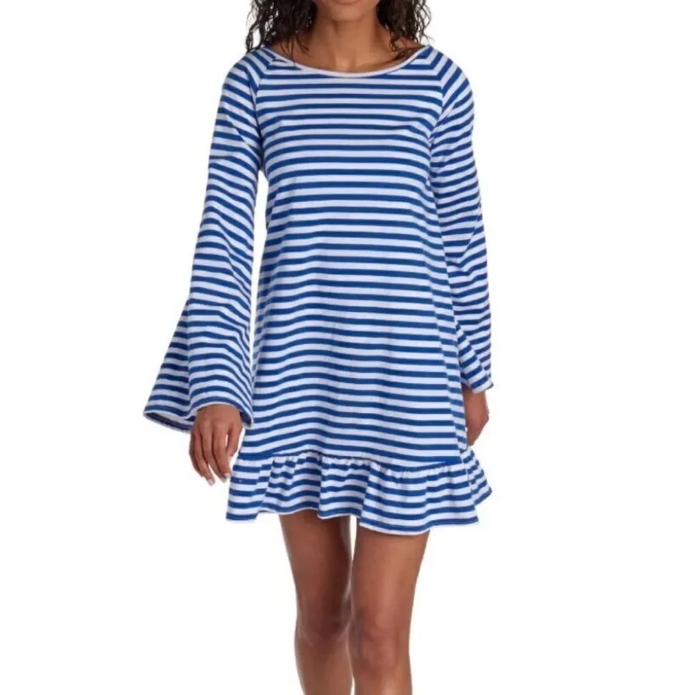 Philosophy Salavina Stripe Fringe Embellish Dress